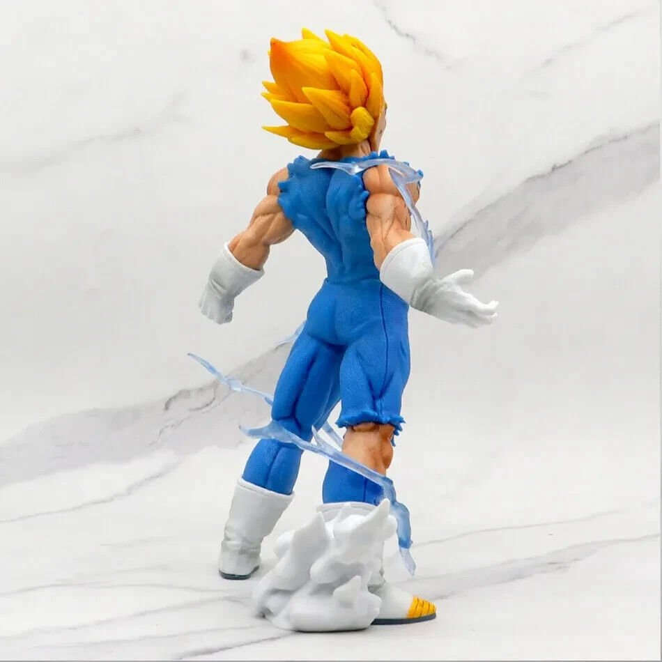 Majin Vegeta Anime Figure, Dragon Ball Z Super Saiyan Figurine 27cm