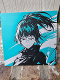 Maki Zenin HueForge Print – Jujutsu Kaisen Anime Wall Art