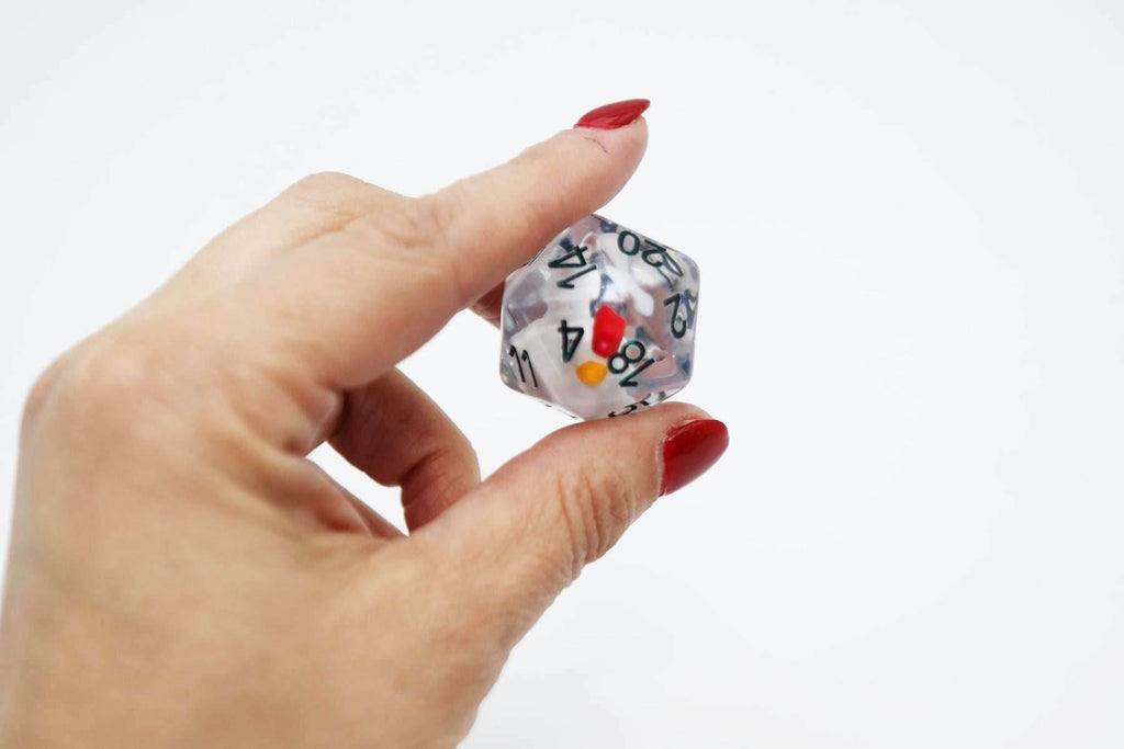 Foam Brain Games 30mm Large D20 - Big Mama Hen - 