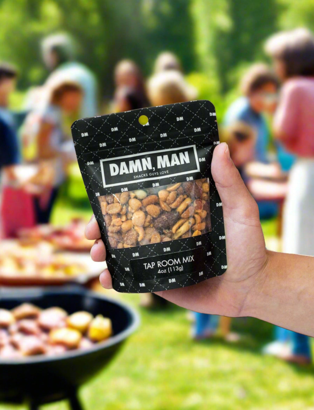 Manly Mixed Nuts Box – 6 Gourmet Nut Varieties | Handcrafted & Kettle-Cooked Snacks