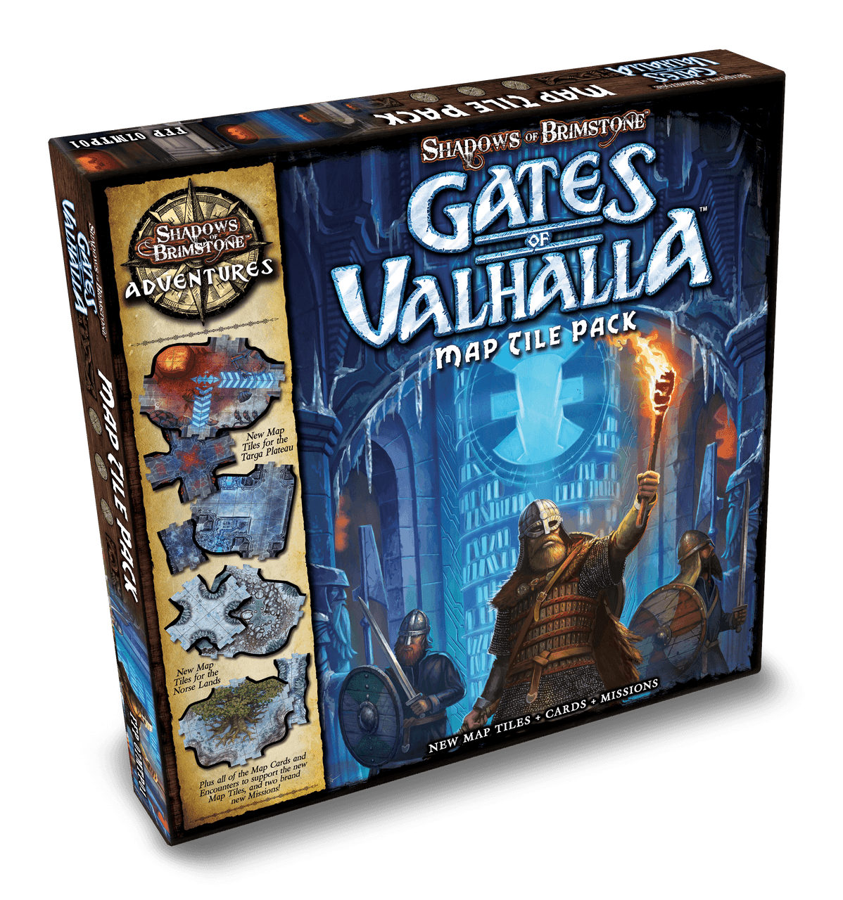Shadows of Brimstone: Gates of Valhalla Map Tile Pack - 