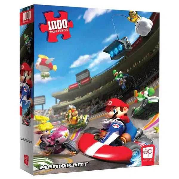 Mario Kart Super Mario 1000 Piece Jigsaw Puzzle Op Games - 