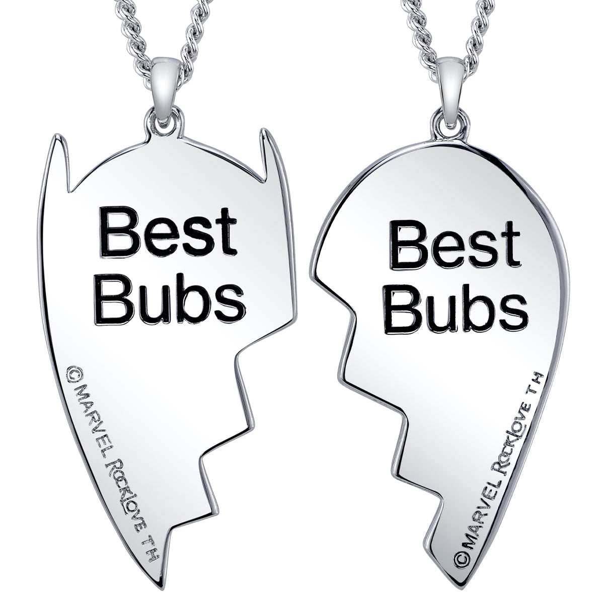 Marvel X RockLove MARVEL STUDIOS DEADPOOL AND WOLVERINE Best Bubs Necklace Set - 