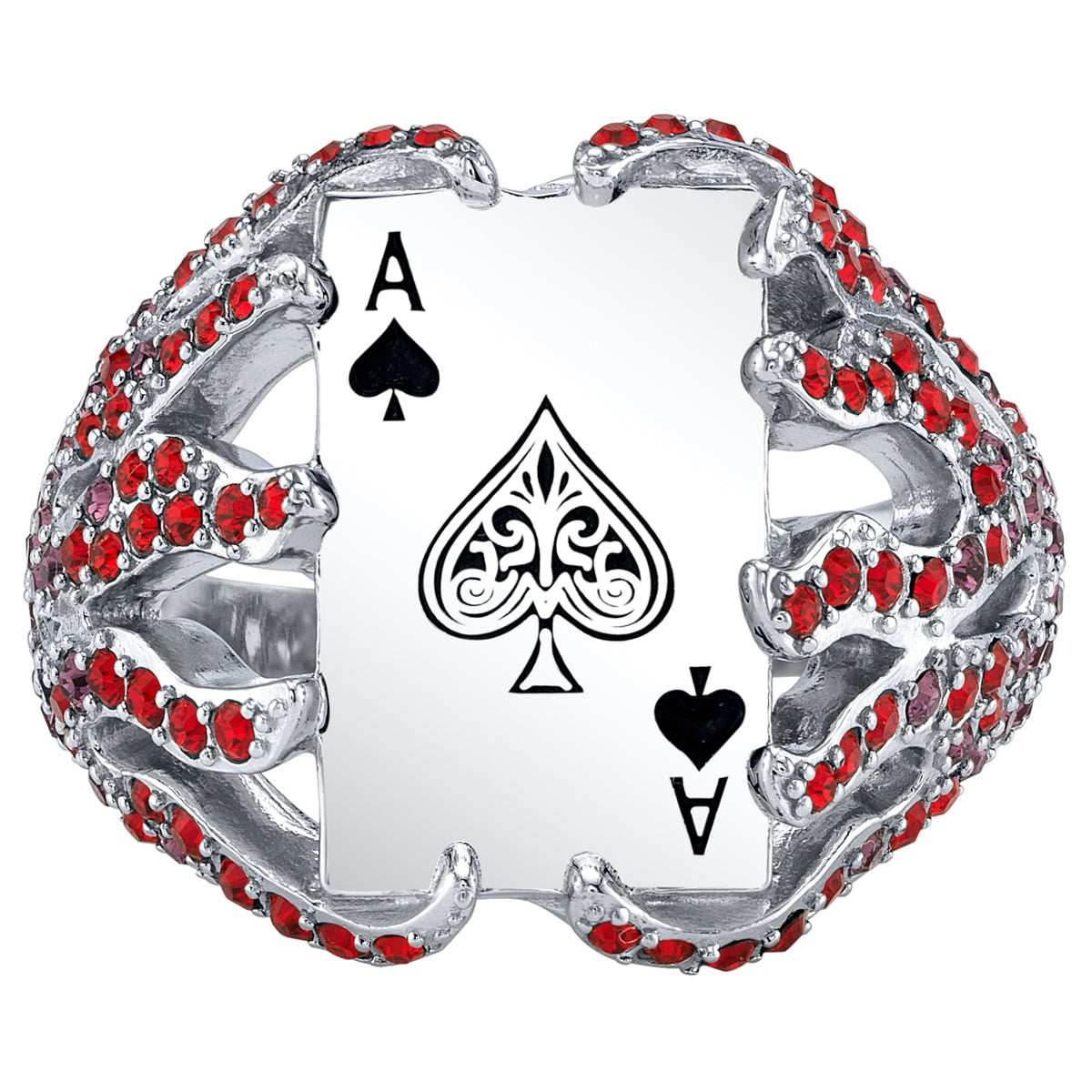 Marvel X RockLove X-MEN Gambit Kinetic Card Ring - Size 5