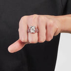 Marvel X RockLove X-MEN Gambit Kinetic Card Ring - Size 5
