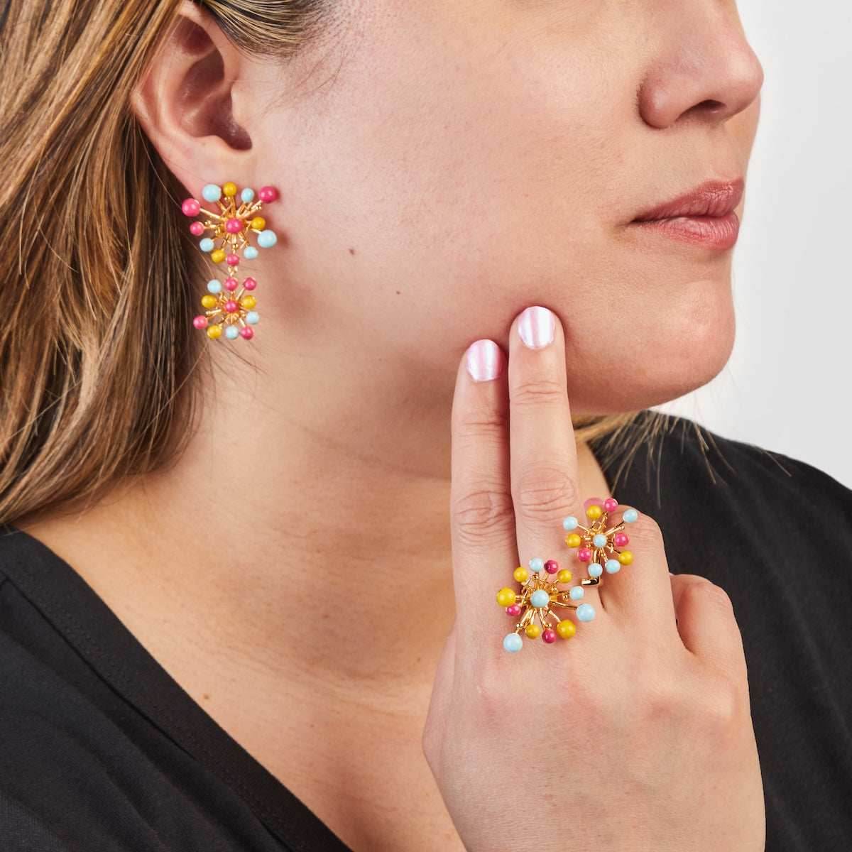 Marvel X RockLove X-MEN Jubilee Fireworks Ring - 