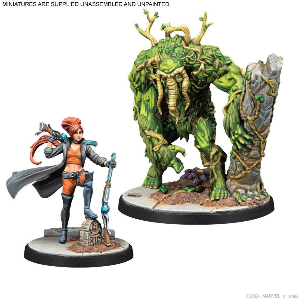 Marvel Crisis Protocol: Elsa Bloodstone & Man-Thing Character Pack - 