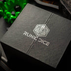Massive Green Skull Liquid Core 95MM Chonk Handmade Resin Dice And Box - Only 1 D20