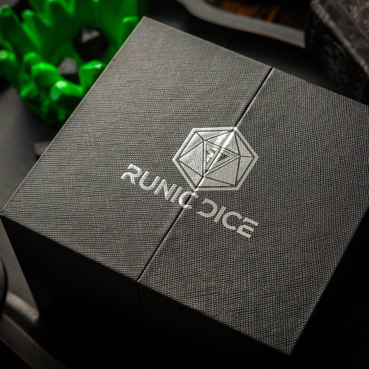 Massive Green Skull Liquid Core 95MM Chonk Handmade Resin Dice And Box - Only 1 D20