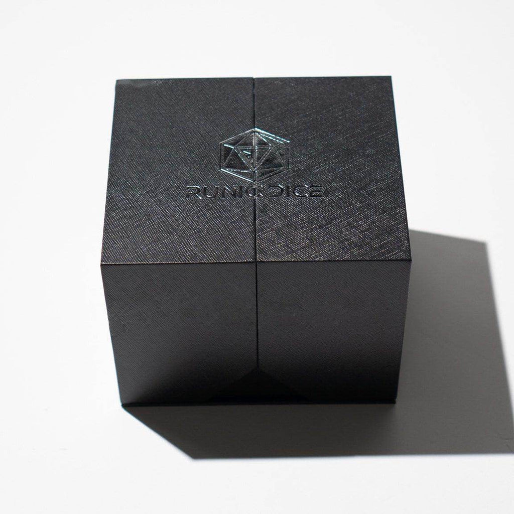 Massive Silver And Foil Liquid Core 95MM Chonk Handmade Resin Dice And Box - Only 1 D20