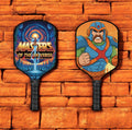Masters Of The Universe - Man At Arms Power Edition - Pickleball Paddle