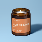 Matcha + Bergamot | Soy Wax Scented Candle