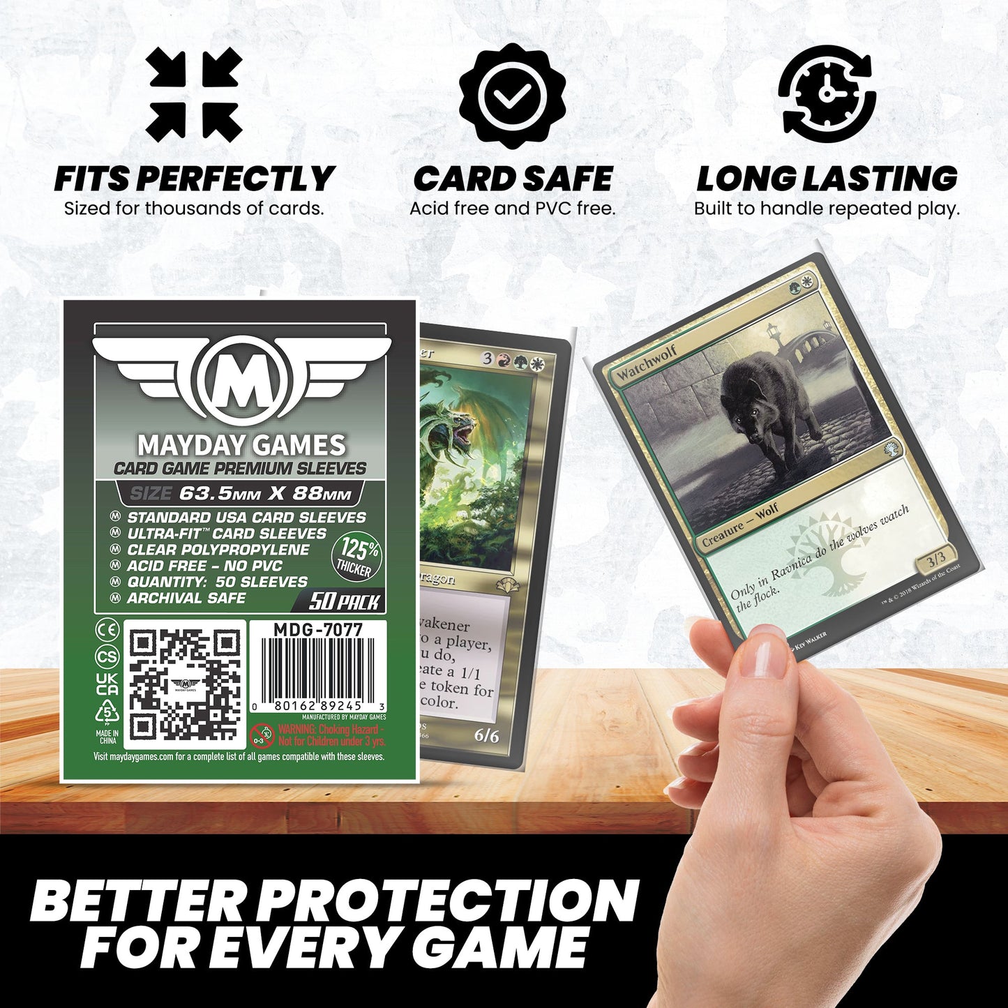 Card Game Card Sleeves (63.5x88mm)