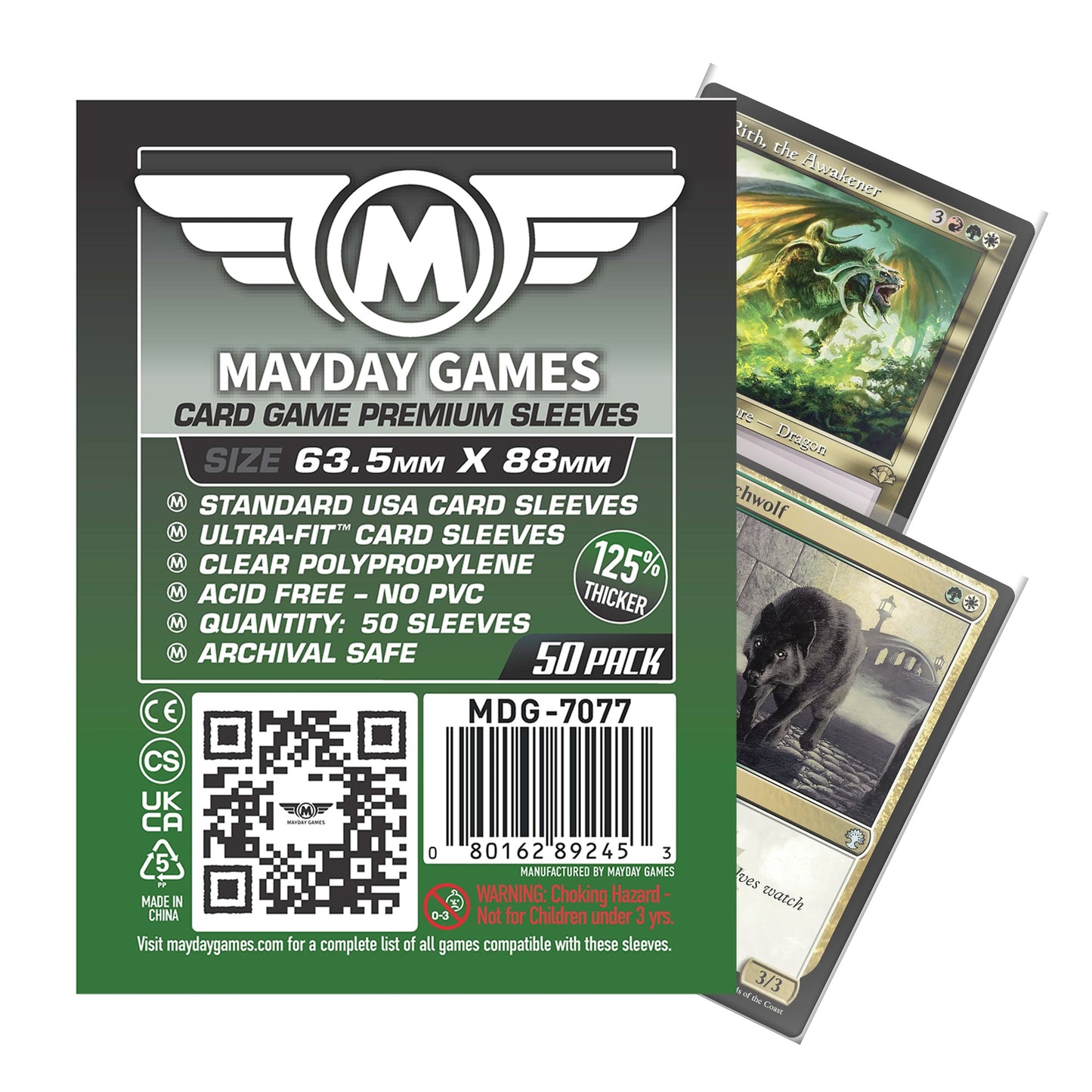 Card Game Card Sleeves (63.5x88mm)
