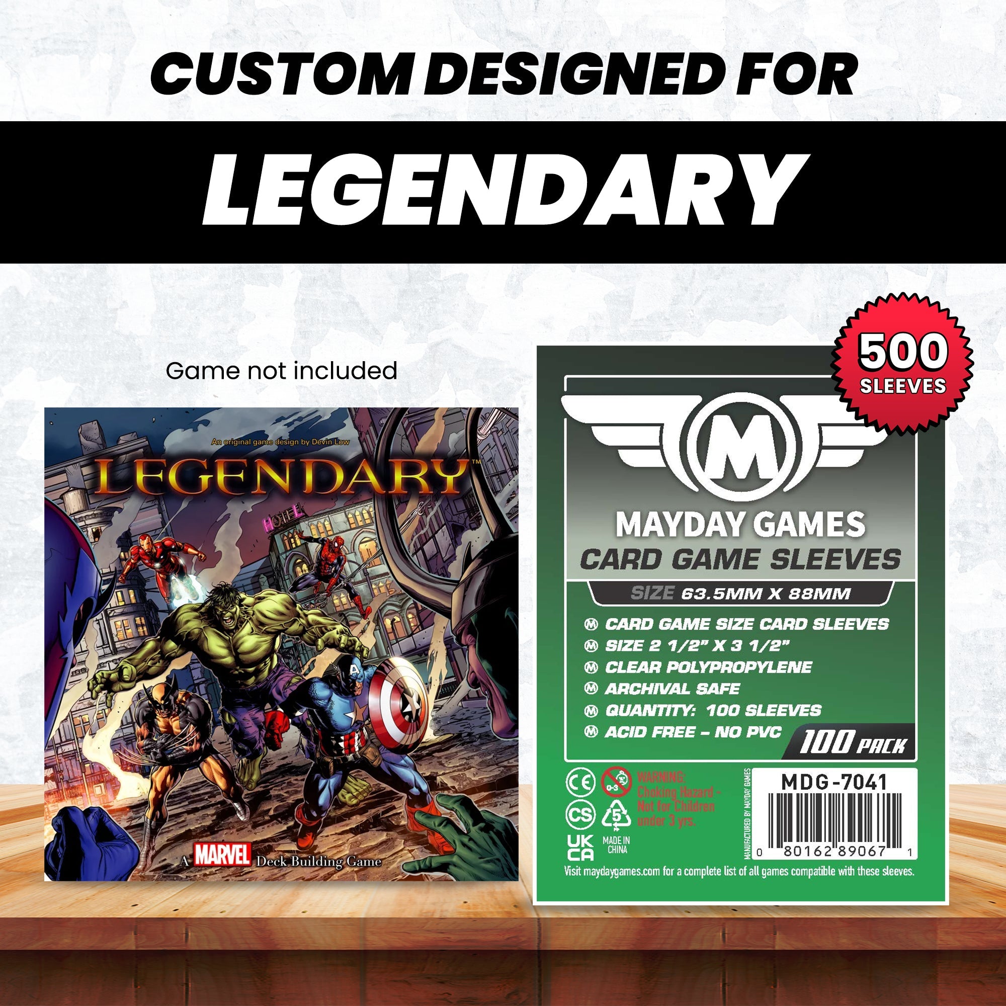 "Legendary" Compatible Card Sleeve Bundle