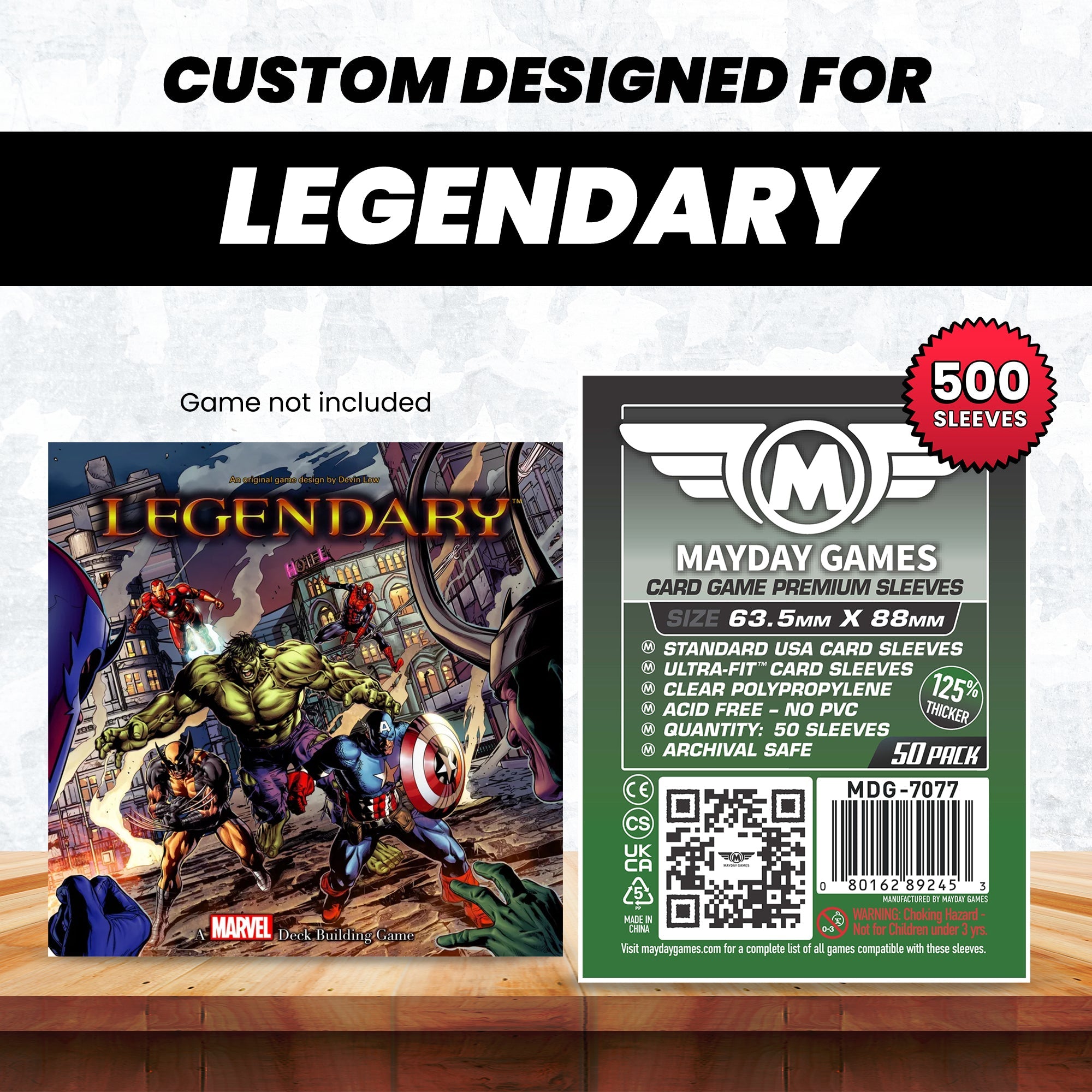 "Legendary" Compatible Card Sleeve Bundle