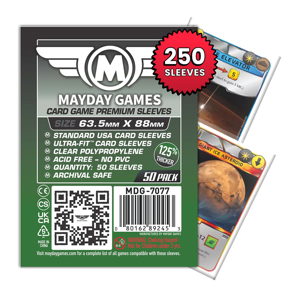 "Terraforming Mars" Compatible Card Sleeve Bundle