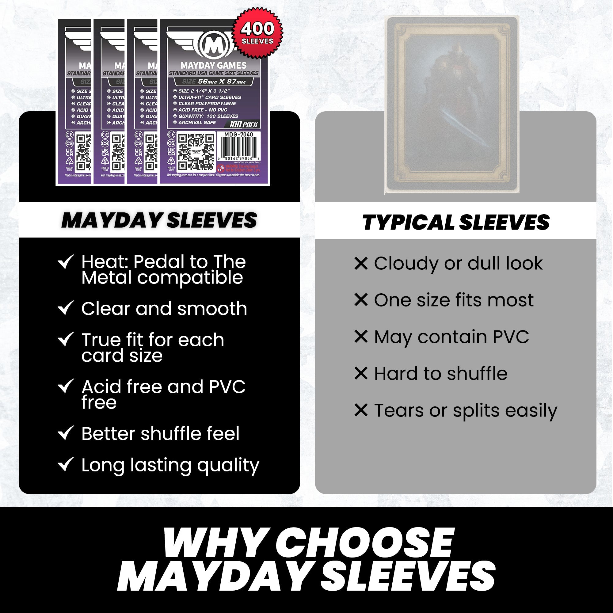 "Heat: Pedal to the Metal" Compatible Card Sleeve Bundle