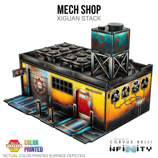 Xiguan Stacks - Mech Shop - Color Printed
