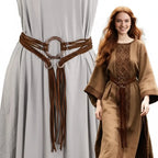 Medieval Viking Rope Belt – Troll Cross Costume Belt for Women