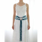 Medieval Viking Rope Belt – Troll Cross Costume Belt for Women