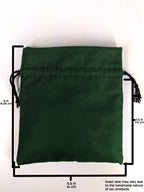 Dark Green Medium Dice Bag