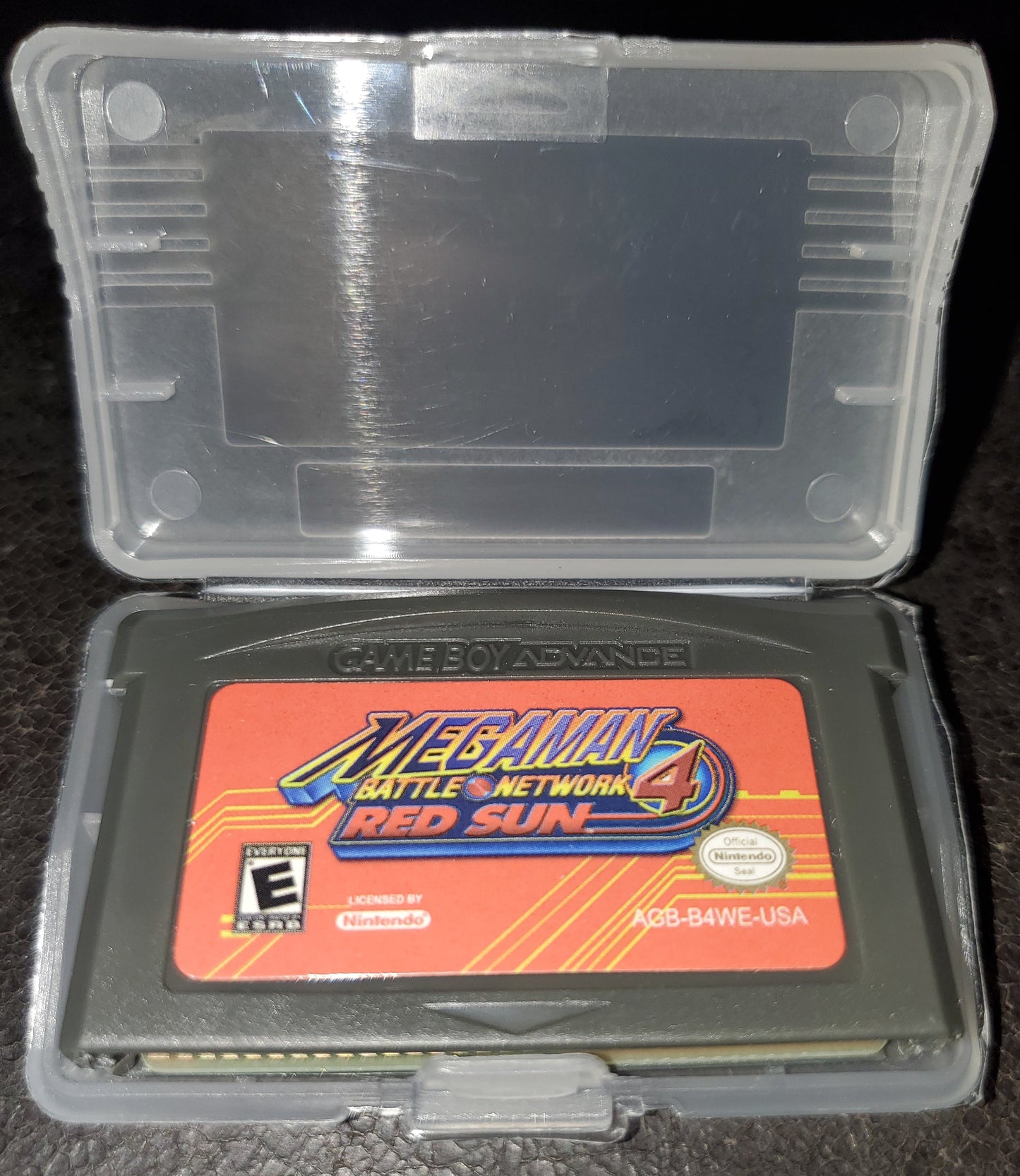 Mega Man Battle Network 4 Red Sun GBA Video Game Boy Advance Nintendo