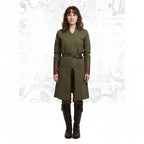 Men Medieval Knight Warrior Costume Tunic Clothing Norman Chevalier Braid Viking Pirate Saxon Top Shirt