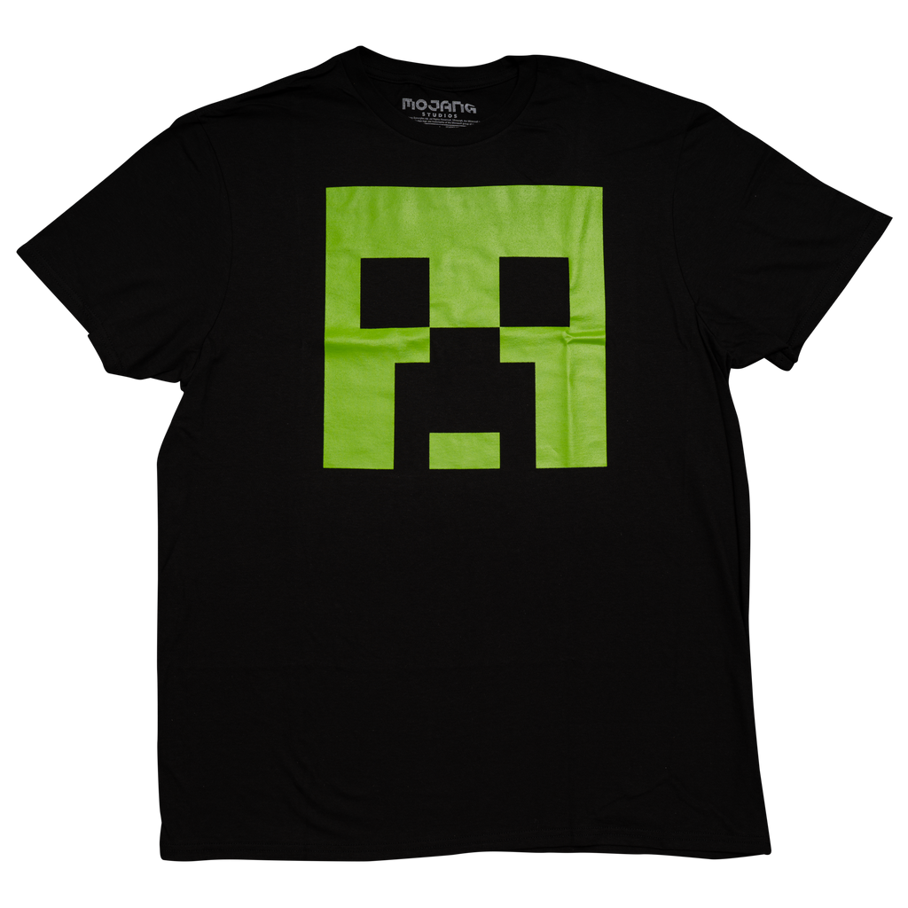 Men's Minecraft Fear the Creeper Glow in Dark 2 Piece Set T-shirt