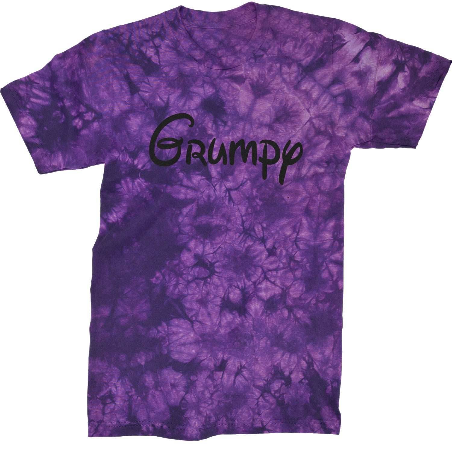 Grumpy - 7 Dwarfs Costume Mens T-shirt - Heather Grey / Mens Small