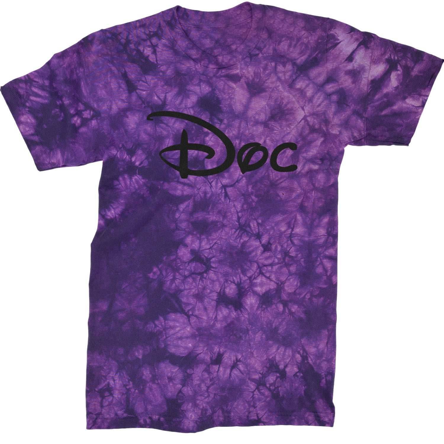 Doc - 7 Dwarfs Costume Mens T-shirt - Heather Grey / Mens Small