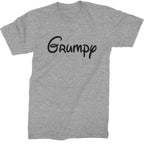 Grumpy - 7 Dwarfs Costume Mens T-shirt - Heather Grey / Mens Small