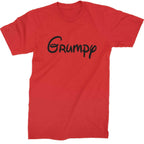 Grumpy - 7 Dwarfs Costume Mens T-shirt - Red / Mens Small