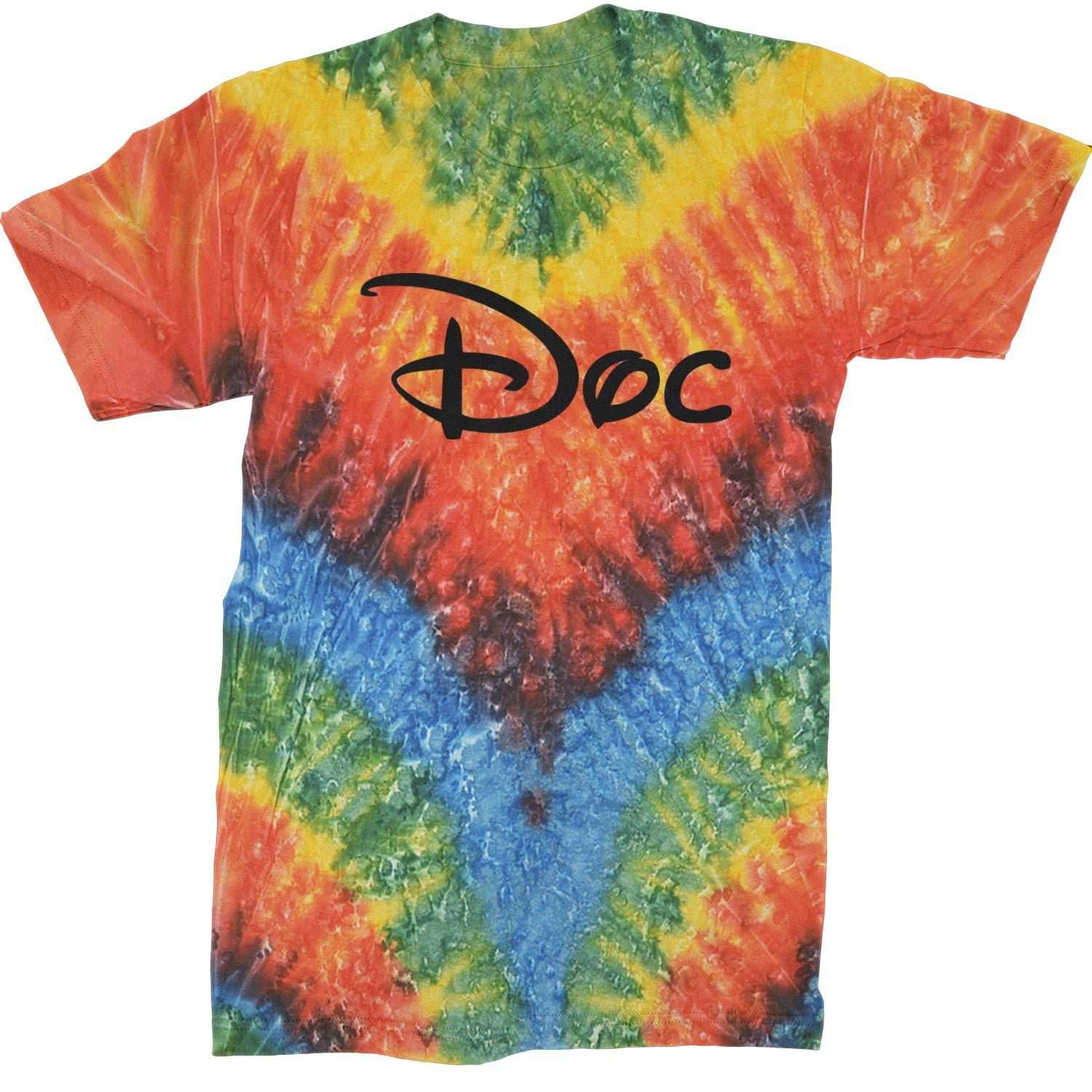 Doc - 7 Dwarfs Costume Mens T-shirt - Heather Grey / Mens Small