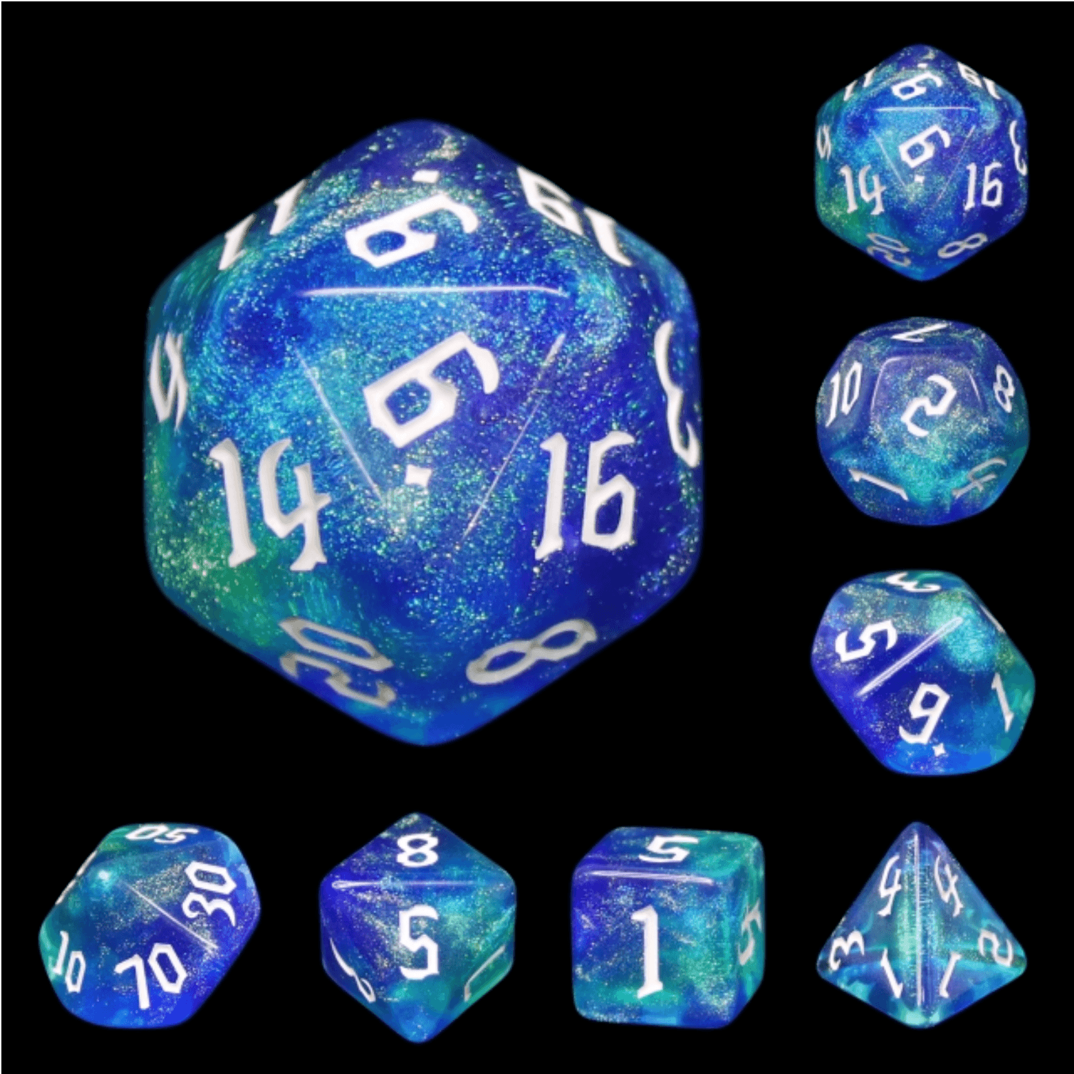 Meteor Storms RPG Dice Set - 