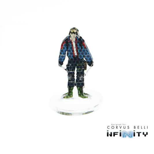 Infinity 3D Markers: Metros (25mm Camo -3) - A