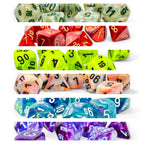 (Releases 8/28) 6-Pack of one of each of the new Mega-Hedral Dice Sets by Chessex - 