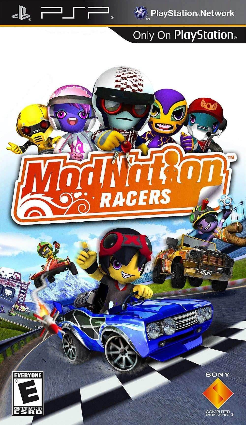 ModNation Racers (PSP) - Game Manual Only