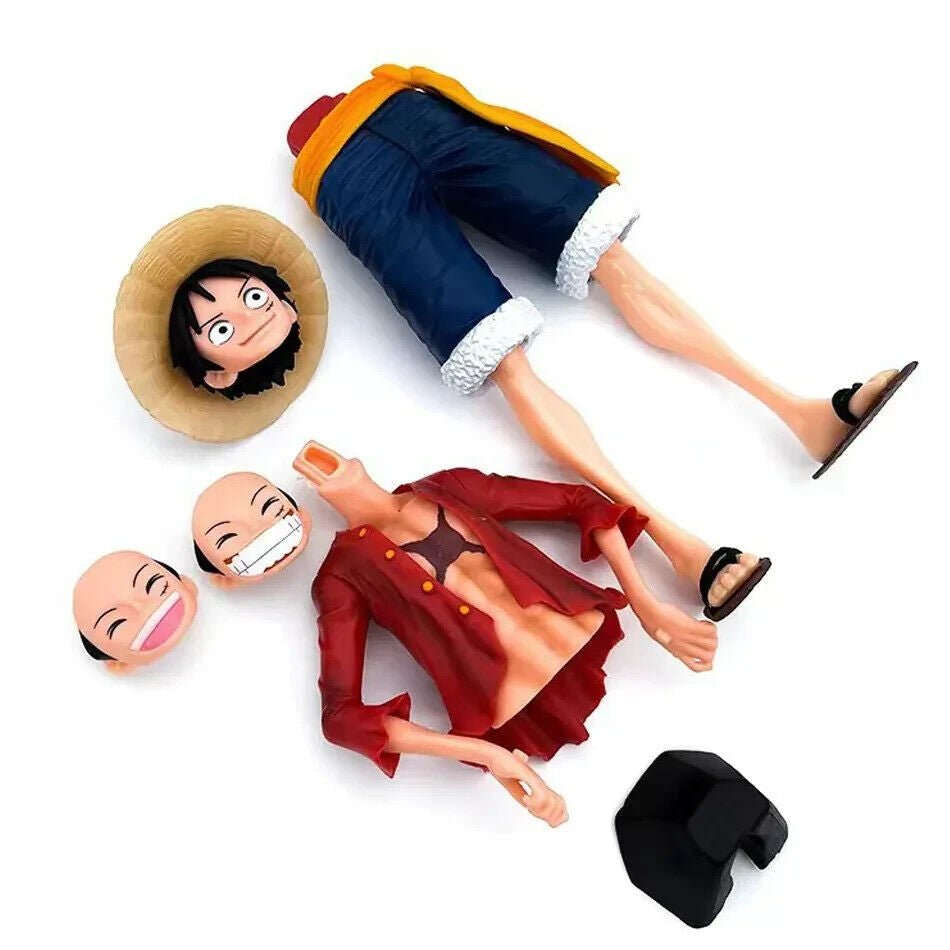 Monkey D. Luffy Anime Figurines, Strawhat Pirates Gomu Gomu No Mi One Piece Figures