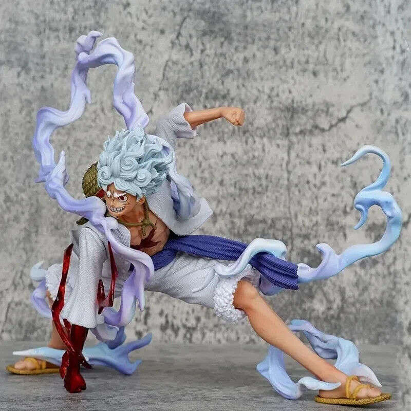 Monkey D. Luffy One Piece Figurines, Gear 5 Nika Sun God One Piece Anime Figure