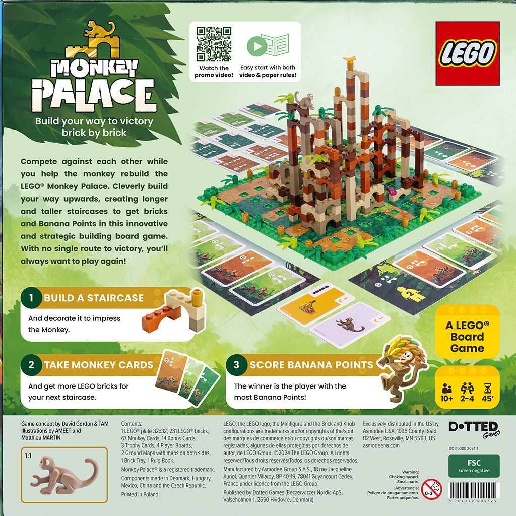 Monkey Palace: A Lego Board Game - 