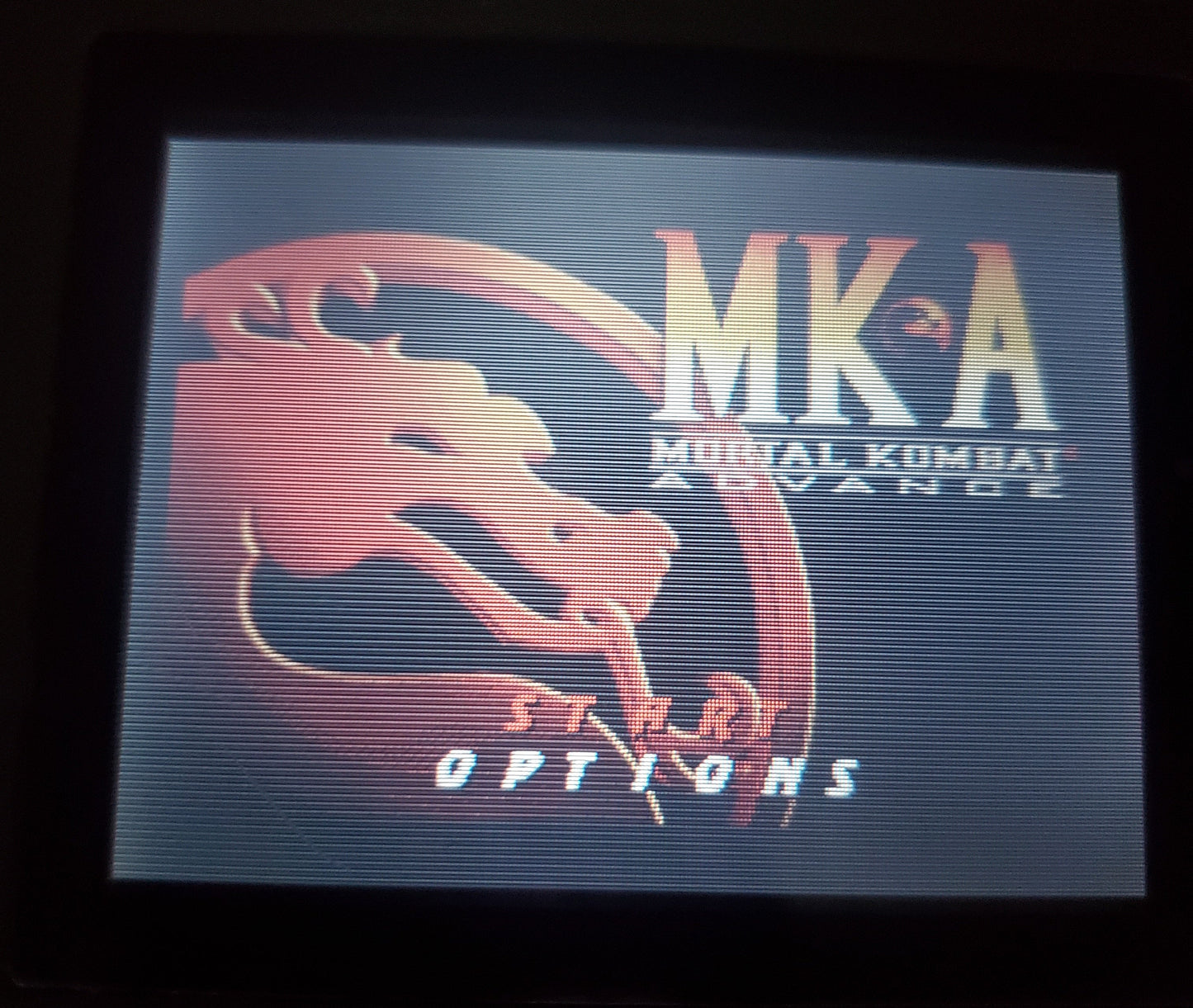 Mortal Kombat Advance MKA GBA Video Game Boy Advance
