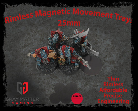 Horde Collection (Set of 5) 25mm Cloud Magnetic Movement Tray - 