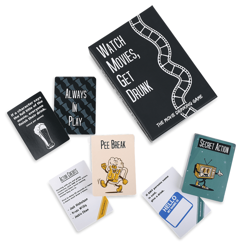 WATCH MOVIES, GET DRUNK - The Live Movie Drinking Game - 