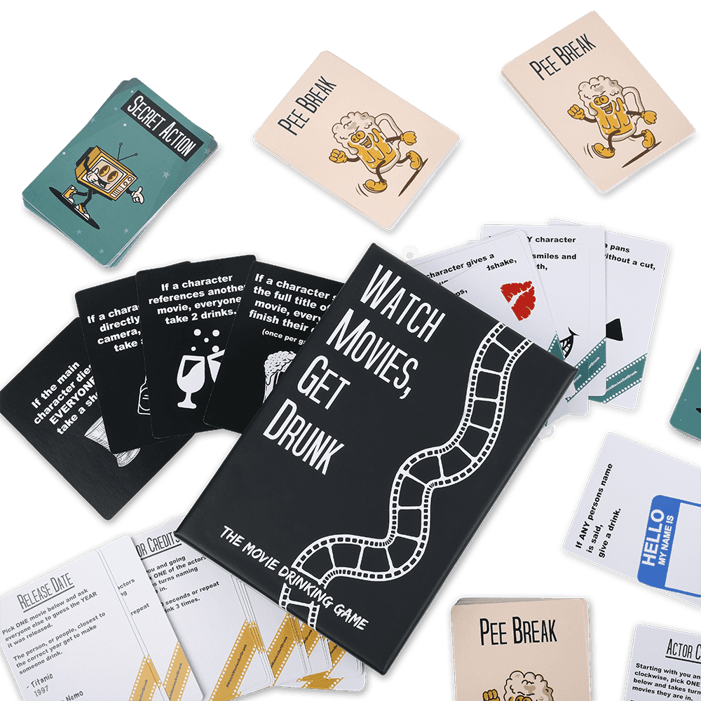 WATCH MOVIES, GET DRUNK - The Live Movie Drinking Game - 