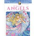 Creative Haven Beautiful Angels Coloring Book