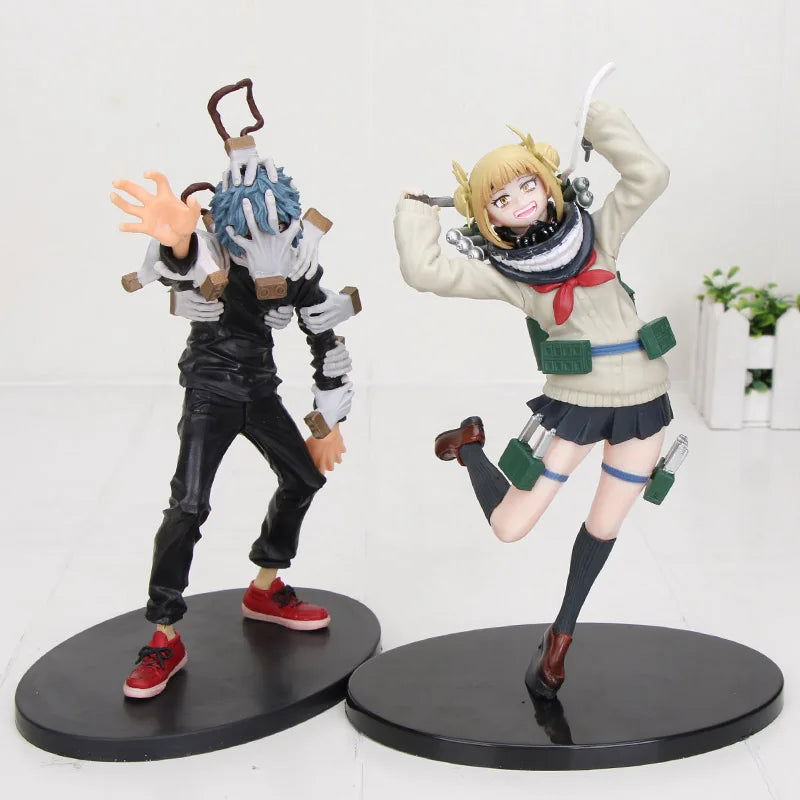 My Hero Academia Anime Figurines Collection, Boku No Hero MHA Figures, Dabi Shoto Bakugo Midoriya Aizawa 13-20 CM