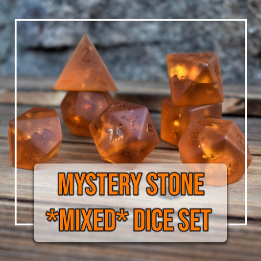 Mystery Stone *Mixed* Dice Set - 