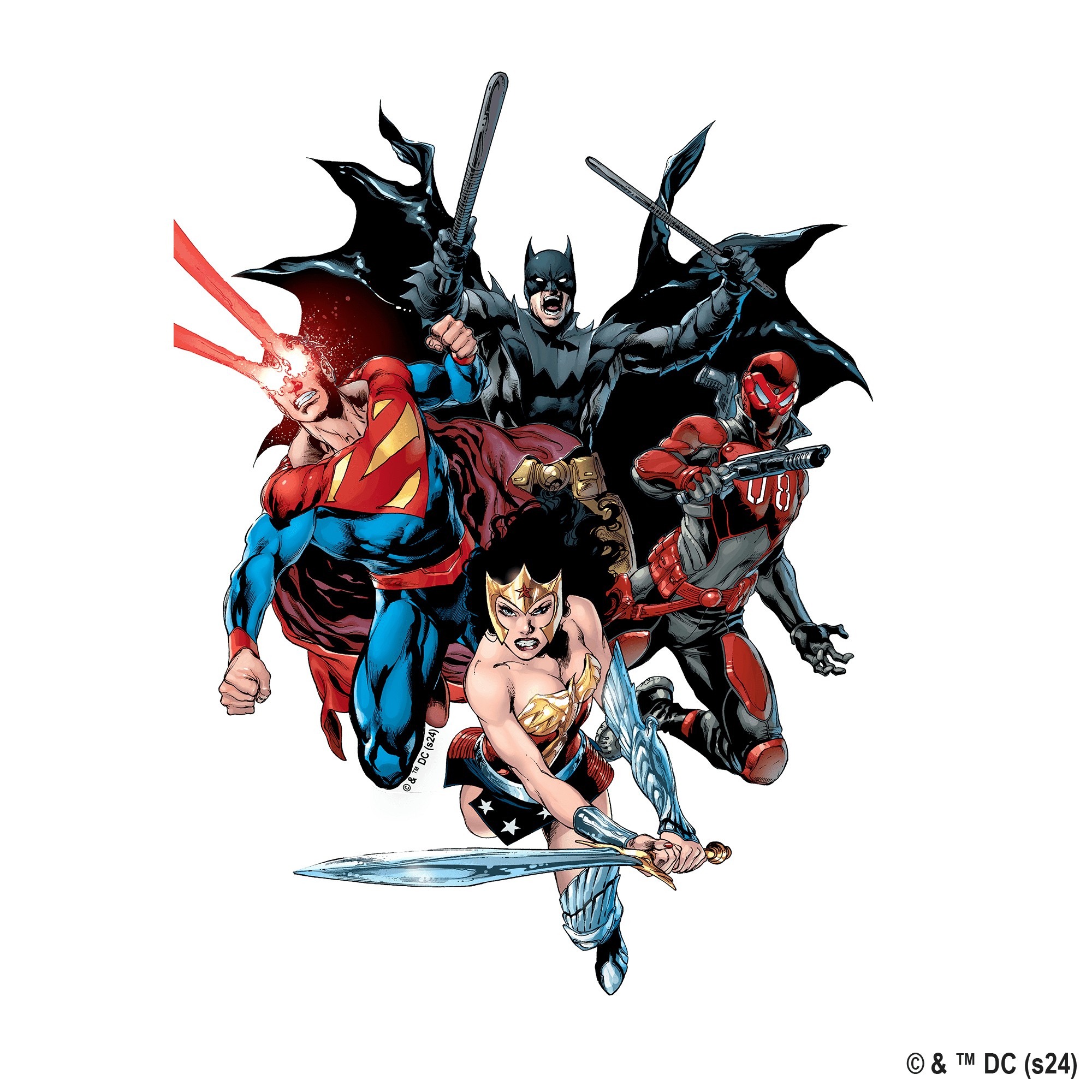 Justice League Wooden Jigsaw Puzzle - A4 + Wooden Gift Box
