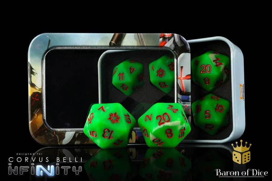 INFINITY: NON-ALIGNED ARMIES (NA2), DICE SET - 